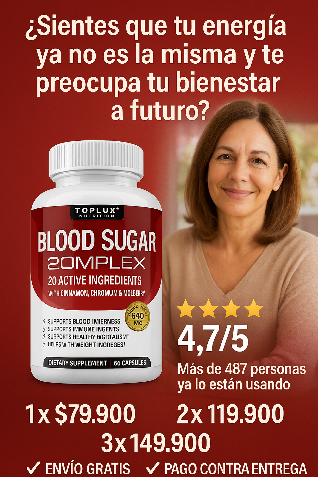 😩 “Subidas de Azúcar, Cansancio Constante, Hambre Incontrolable… 🩸 Aquí Empieza el Cambio que Tu Cuerpo Pide a Gritos” ✨ 100% ORIGINAL